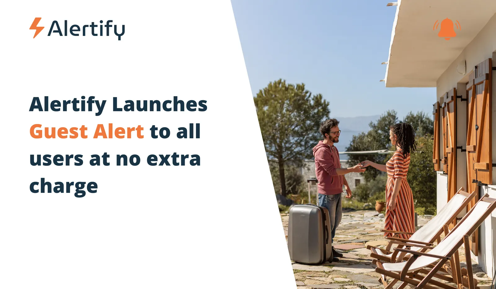 Η Alertify διαθέτει το Guest Alert σε όλους τους χρήστες δωρεάν