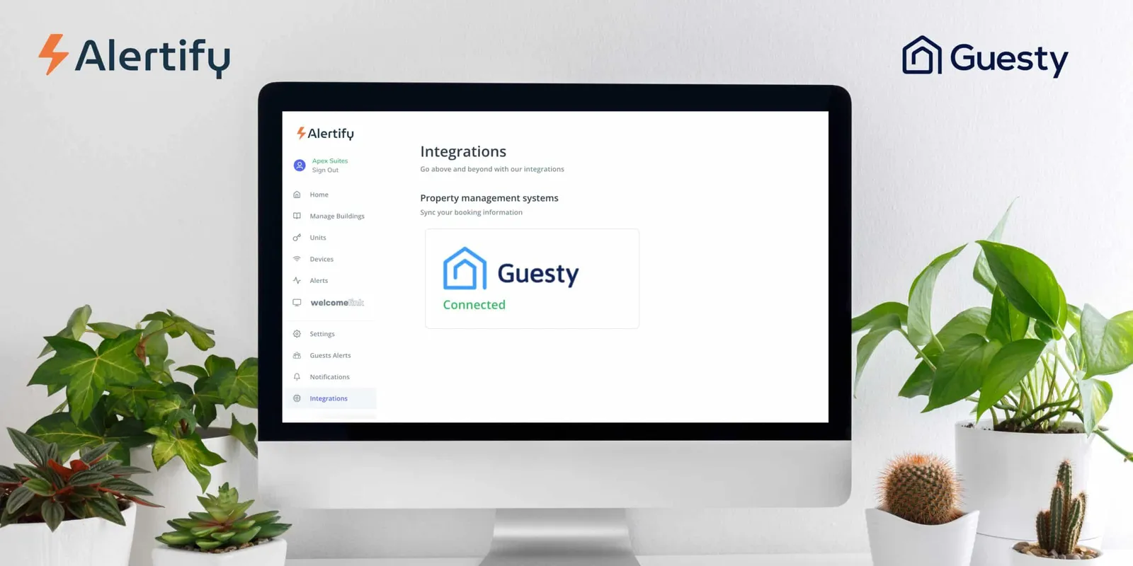 Ενσωμάτωση Guesty Alertify
